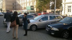 Parkprobleme in Brno